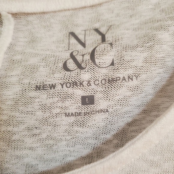 New York & Co. Women's Semi-Sheer Tunic - Picture 6 of 9